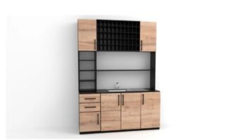 Hairdresser Barber Storage Cabinet with sink - Salon's Furniture